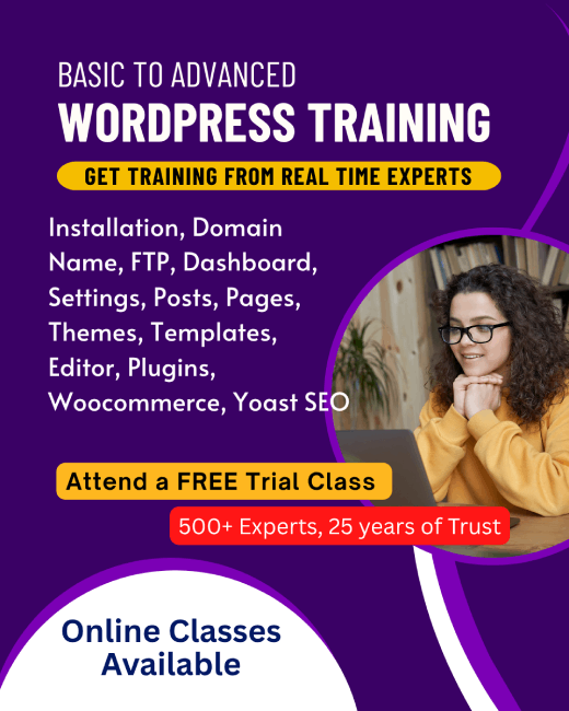 Wordpress Training in Ajman