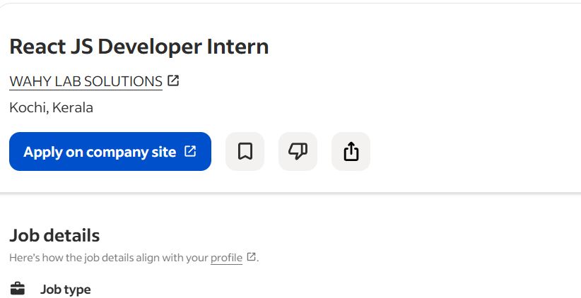 AI, ML & React.js internship jobs in Sharjah