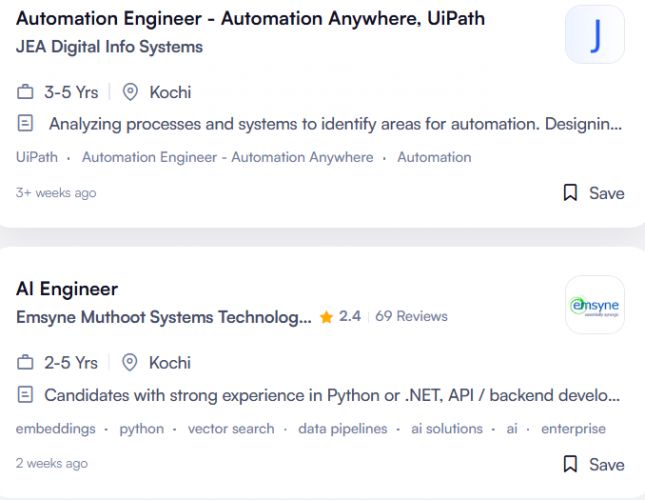 AI Workflow Automation internship jobs in Ajman