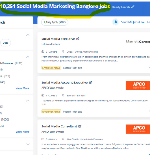 Social Media Marketing internship jobs in Abu Dhabi